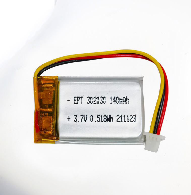 3.7V 302030 140mAh GPS聚合物锂电池 3.7V 302030 140mAh GPS聚合物锂电池