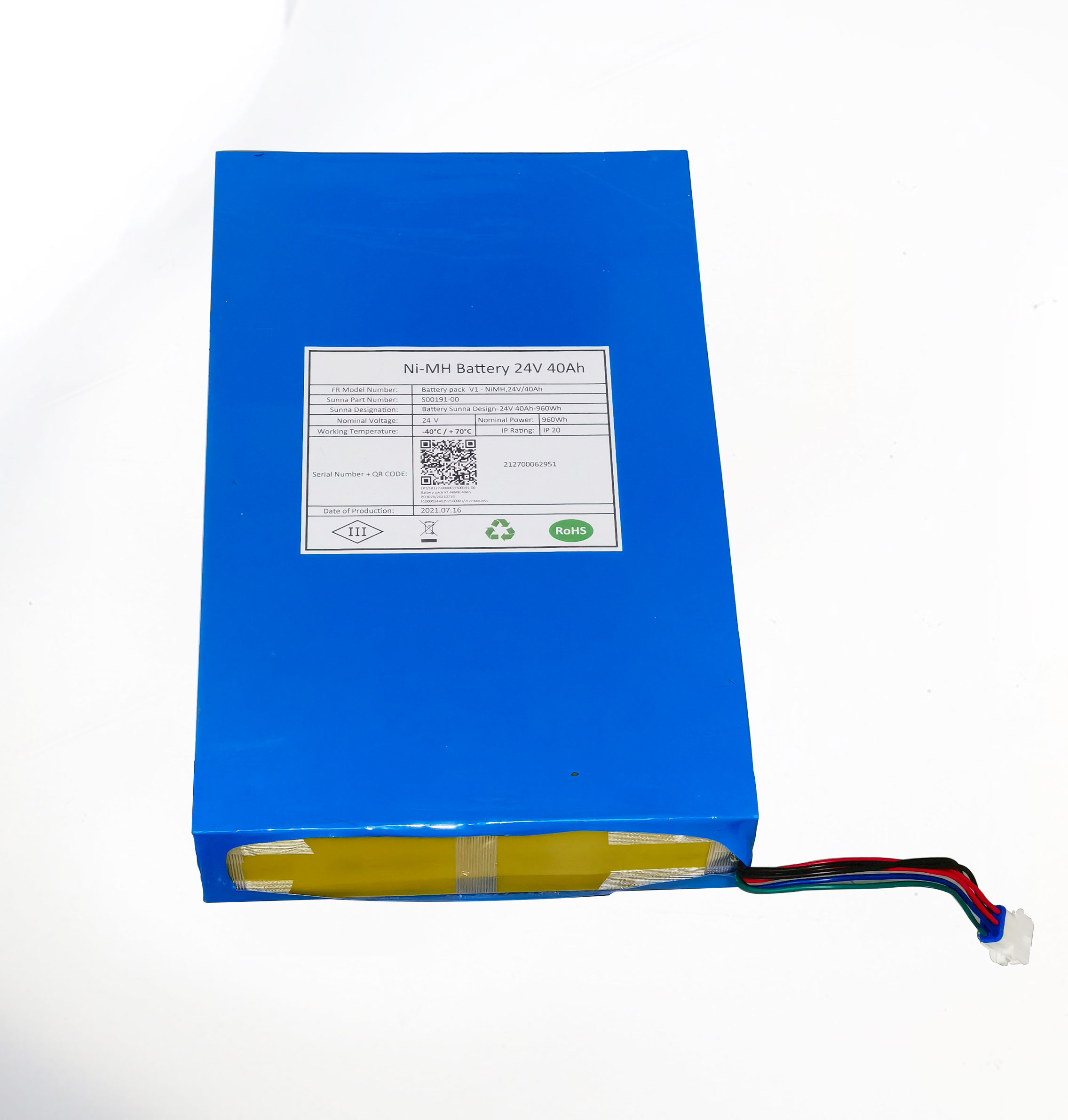 24V 40Ah F型太阳能路灯大容量镍氢电池 24V 40Ah F型太阳能路灯大容量镍氢电池