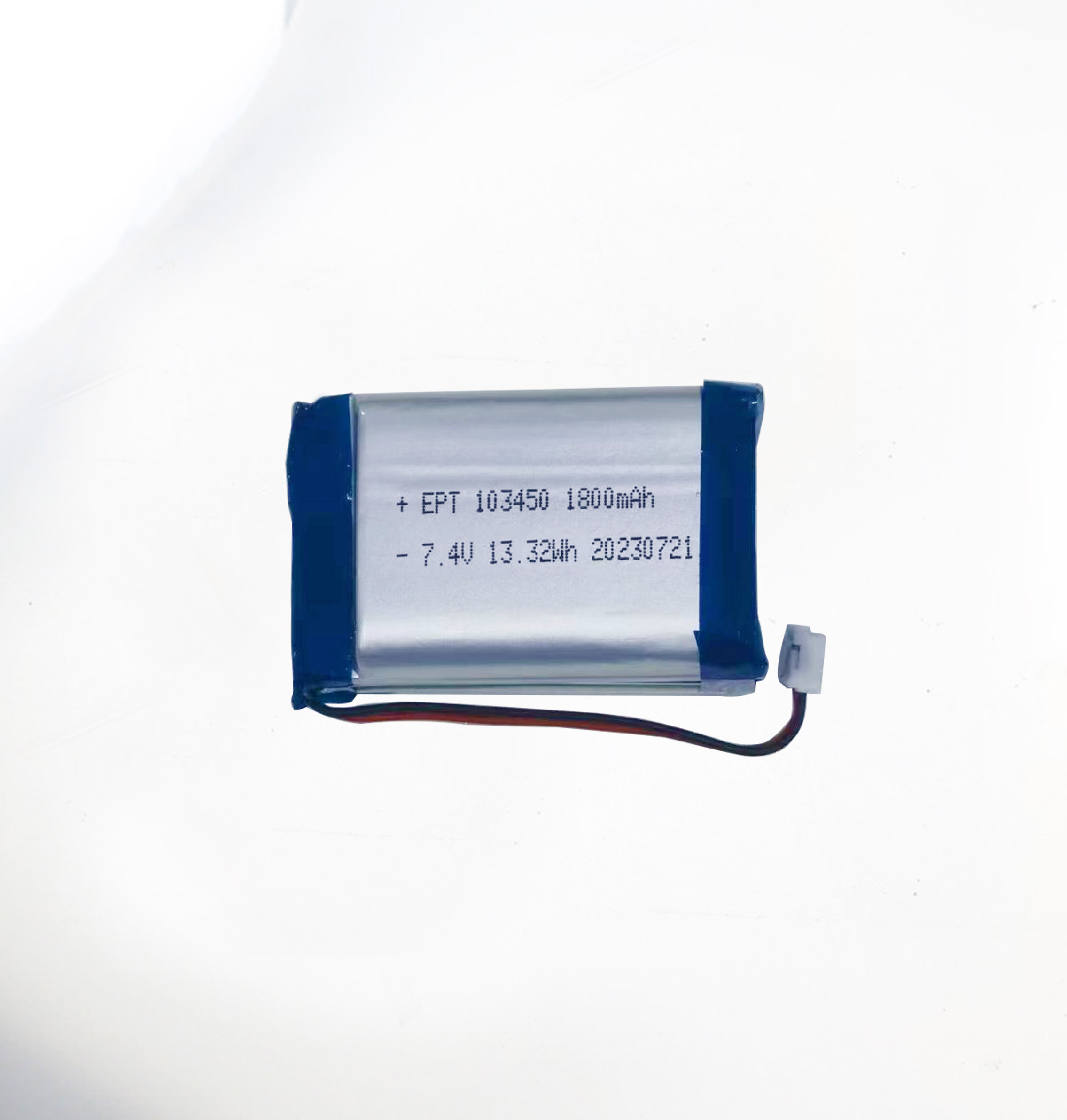 7.4V 103450 1800mAh 个人护理聚合物锂电池 7.4V 103450 1800mAh 个人护理聚合物锂电池